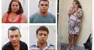 Membros das famílias depois de terem sido presos em 2017 - Divulgação