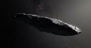 Objeto avistado em 2017 chamado de Oumuamua - Divulgação