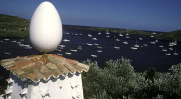 A escultura de ovo da casa de Dalí - Getty Images
