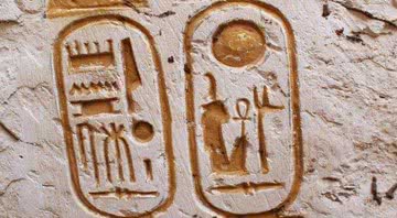 A marcação heliográfica do faraó Ramsés II - Ministério de Antiguidades do Egito