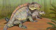 Sphenacodon, um réptil do período Permiano - Wikimedia Commons