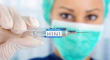 Fotografia meramente ilustrativa de vacina de H1N1 - Divulgação