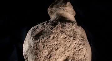 Figura de pedra data da Idade do Bronze - Orkney Research Centre for Archaeology