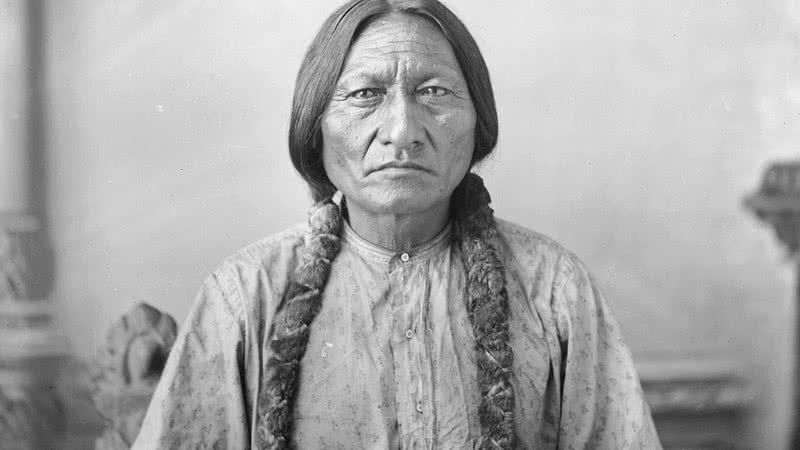Touro Sentado, chefe indígena da etnia sioux hunkpapa - David F. Barry via Wikimedia Commons