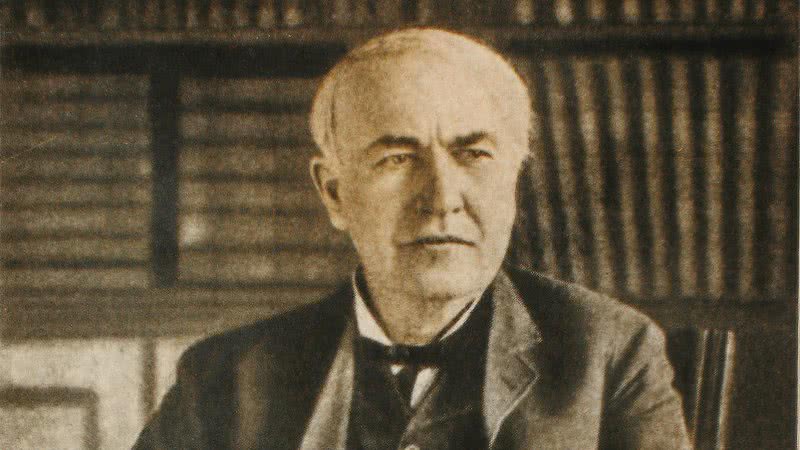 Fotografia do inventor Thomas Edison - Domínio Público/ Wikimedia Commons