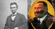 Respectivamente: Abraham Lincoln e Martin Luther King Jr. - Getty Images