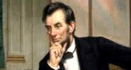 Pintura do ex-presidente norte-americano Abraham Lincoln - Wikimedia Commons