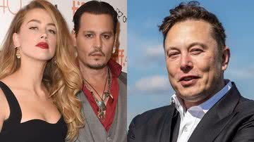 Johnny Depp, Amber Heard e Elon Musk - Getty Images