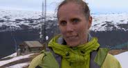 Anna Bågenholm durante entrevista sobre o acidente - Divulgação/Youtube/BBC