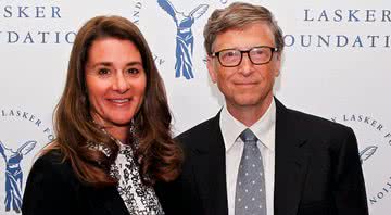 Bill Gates e sua ex-esposa, Melinda, em evento de 2013 - Getty Images