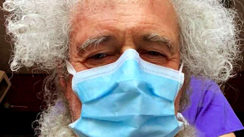 Brian May durante a pandemia do novo coronavírus - Divulgação