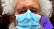 Brian May durante a pandemia do novo coronavírus - Divulgação