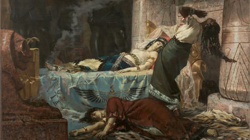 Pintura 'A morte de Cleópatra', Juan Luna (1881) - Wikimedia Commons/Juan Luna