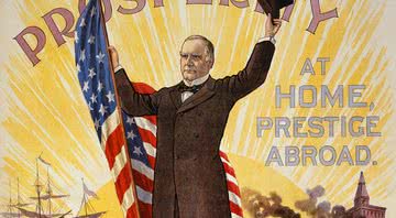 Cartaz de campanha de William McKinley, - Wikimedia Commons