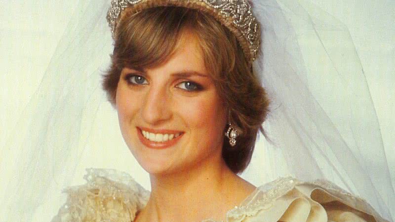 Diana, Princesa de Gales no dia de seu casamento - Divulgação/Flickr