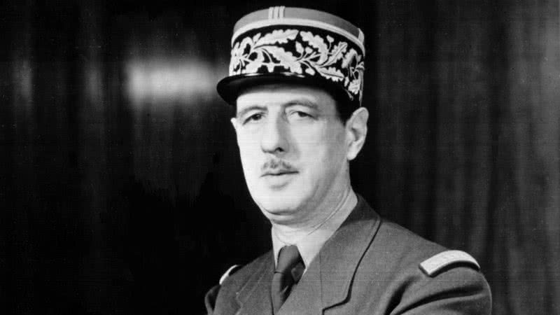 Charles de Gaulle, fundador e primeiro presidente da Quinta República Francesa - Wikimedia Commons