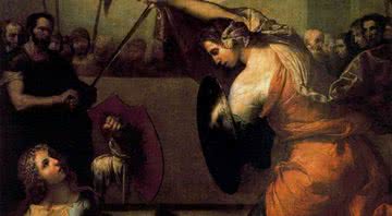 O quadro 'Combate de Mulheres', de José de Ribera - Domínio Público/ Creative Commons/ Wikimedia Commons