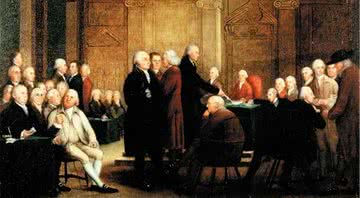Registro do Primeiro Congresso Continental - Wikimedia Commons