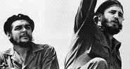 Che Guevara (à esq) e Fidel Castro (à dir) - Wikimedia Commons