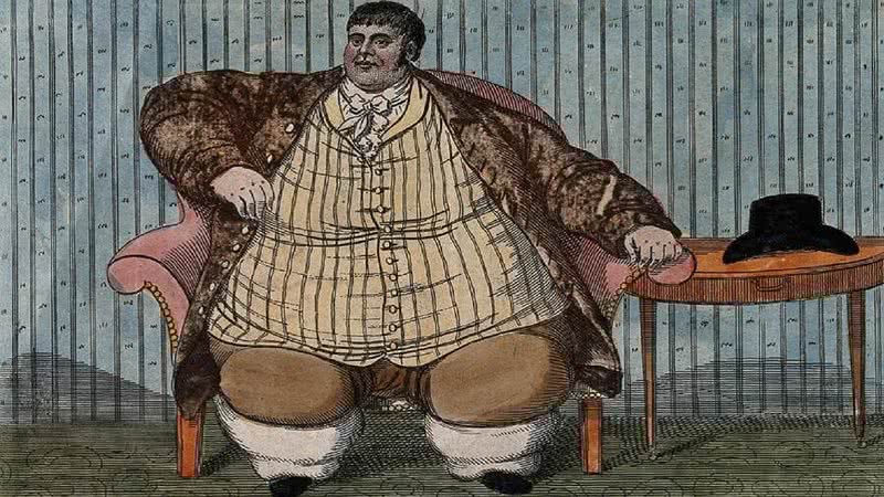 Daniel Lambert, o “homem mais gordo da Inglaterra”