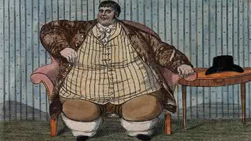 Daniel Lambert, o “homem mais gordo da Inglaterra” - Domínio Público