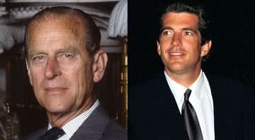 Montagem com Philip à esquerda, e John F. Kennedy Jr. (depois de adulto) à direita - Wikimedia Commons