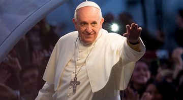 Fotografia do Papa Francisco, líder da Igreja Católica - Getty Images
