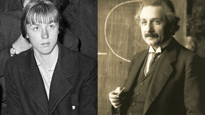 Evelyn Einstein e seu avô - Divulgação
