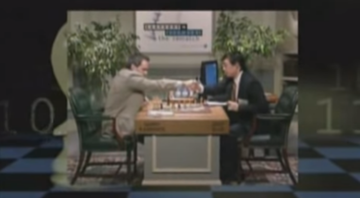 Kasparov inicia o duelo contra o computador - Divulgação/Youtube/Eustake