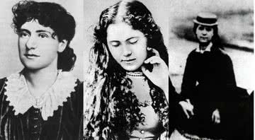 Eleanor, Laura e Jenny, as filahs de Marx - Domínio Público via Wikimedia Commons