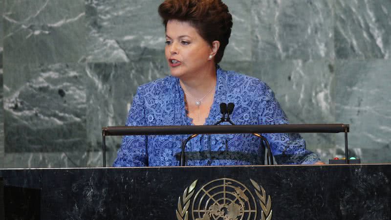 Dilma Rousseff na 66ª Assembleia Geral da Organização das Nações Unidas (ONU) - Getty Images