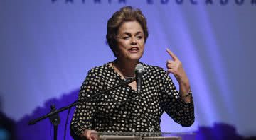 Fotografia da ex-presidente Dilma Rousseff em 2016 - Mario Tama/Getty Images
