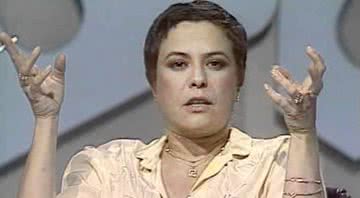 Elis Regina em sua última entrevista, em 1982 - Divulgação/Youtube