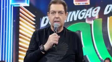 Faustão no comando do programa - Divulgação/Rede Globo