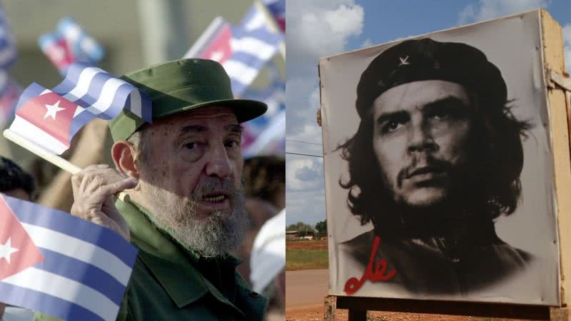 Respectivamente: Fidel Castro e Che Guevara - Getty Images