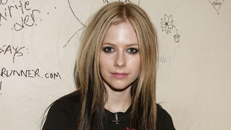 Fotografia Avril Lavigne em 2004 - Getty Images
