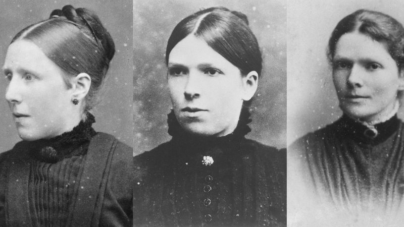 Anna, Elisabeth e Willemien, as irmãs de Vincent Van Gogh