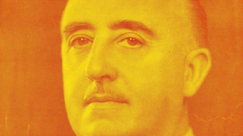 Retrato de Francisco Franco - Divulgação/Biblioteca Virtual de Defensa com modificações