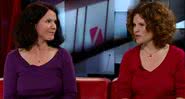 Paula Bernstein e Elyse Schein, as gêmeas separadas no nascimento - Divulgação/Youtube