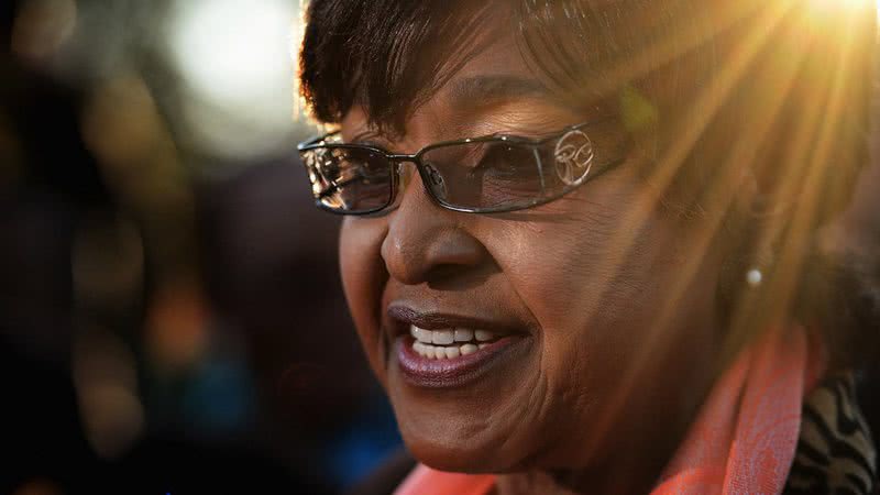 A ativista Winnie Madikizela-Mandela - Getty Images
