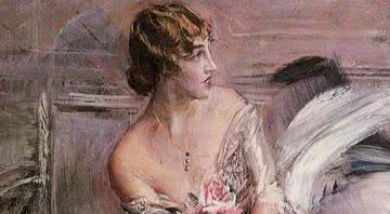 Pintura de Gladys Deacon feita por Giovanni Boldini, em 1901 - Wikimedia Commons