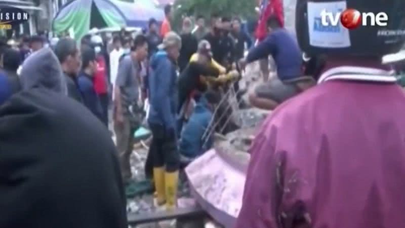 Registro da catástrofe - Divulgação/TV One vídeo