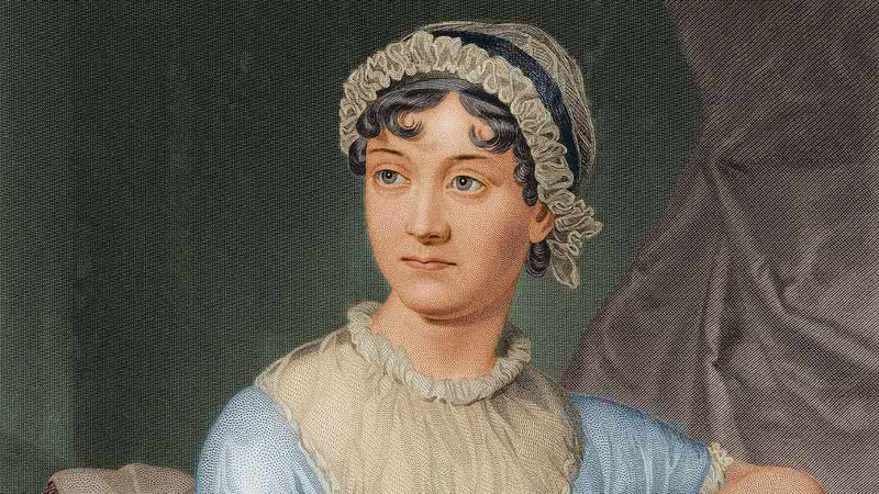 Pintura de Jane Austen, escritora inglesa - Domínio Público/ Creative Commons/ Wikimedia Commons