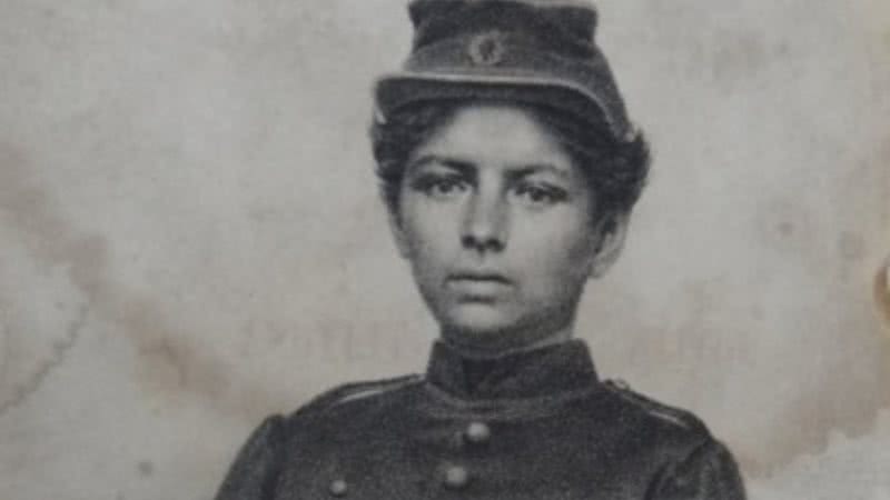 Retrato de Jovita Alves Feitosa, em 1865 - Wikimedia Commons