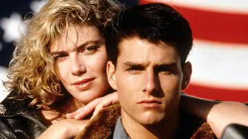 Fotografia de Kelly McGillis e Tom Cruise em primeiro filme da franquia Top Gun - Divulgação/ Paramount Pictures Studios