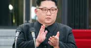 Fotografia de Kim Jong-un em evento oficial - Getty Images