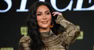 Fotografia de Kim Kardashian em evento de 2020 - Getty Images