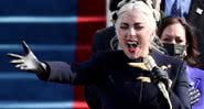 Lady Gaga canta na posse de Joe Biden, em janeiro de 2021 - Getty Images