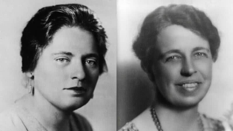 Lorena Hickok e Eleanor Roosevelt, respectivamente - Creative Commons