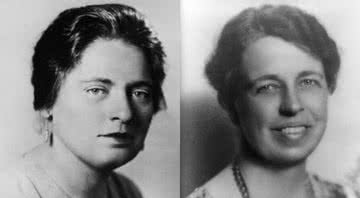 Lorena Hickok e Eleanor Roosevelt, respectivamente - Creative Commons